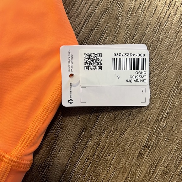 Lululemon Energy Bra *Medium Support, B–D Cups - Picture 6 of 6